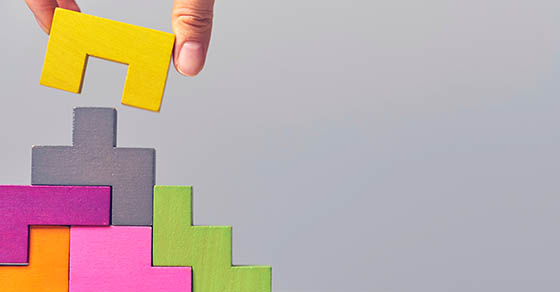 staircase wooden cubes. Business development concept. Concept of progress.