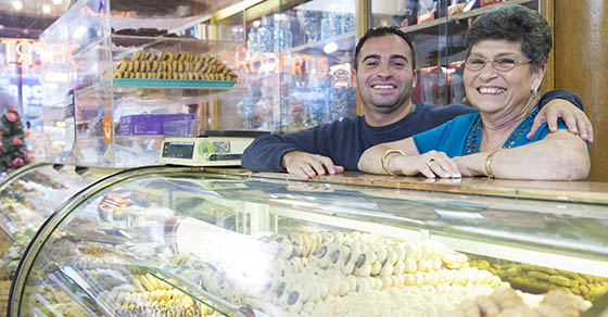 Bakery shop owners